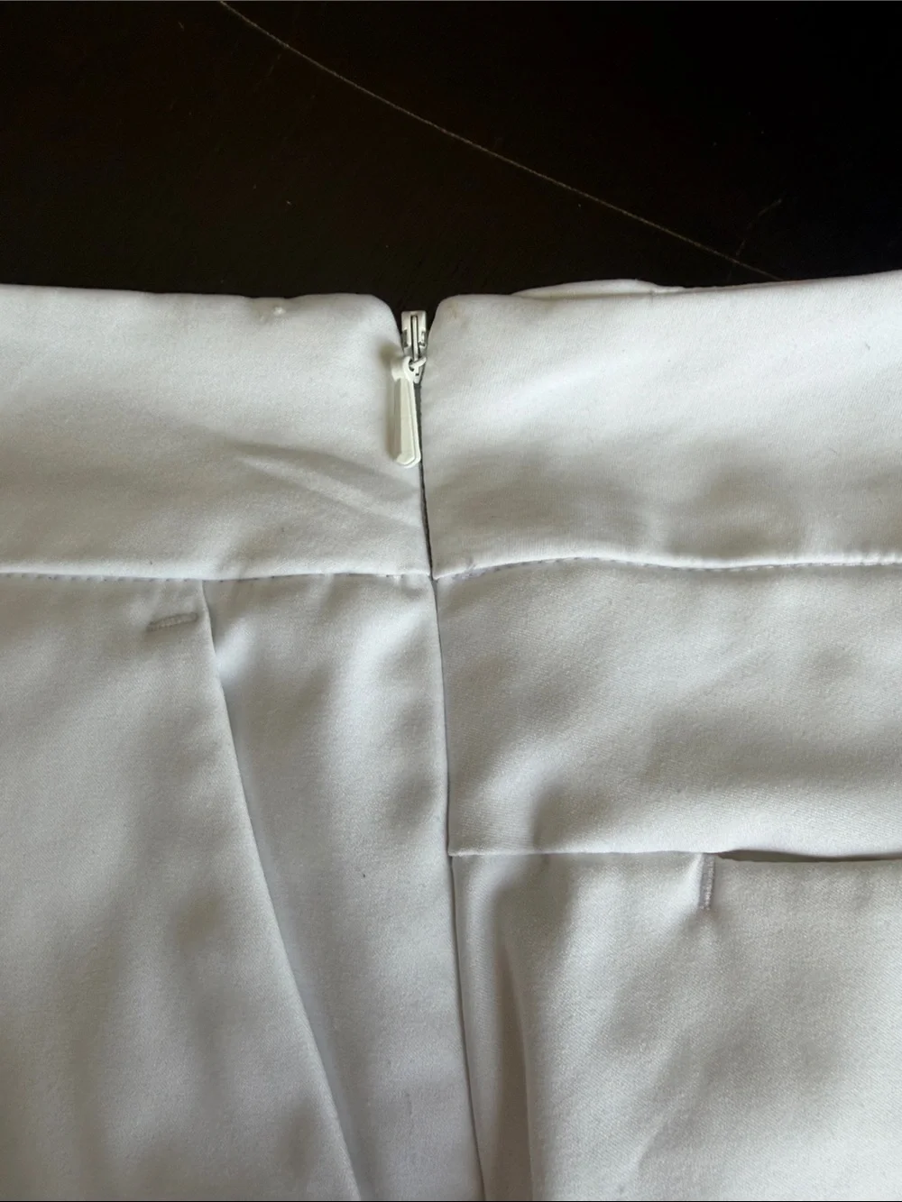 Nike White Women's Tennis Skirt with Swoosh Detail
